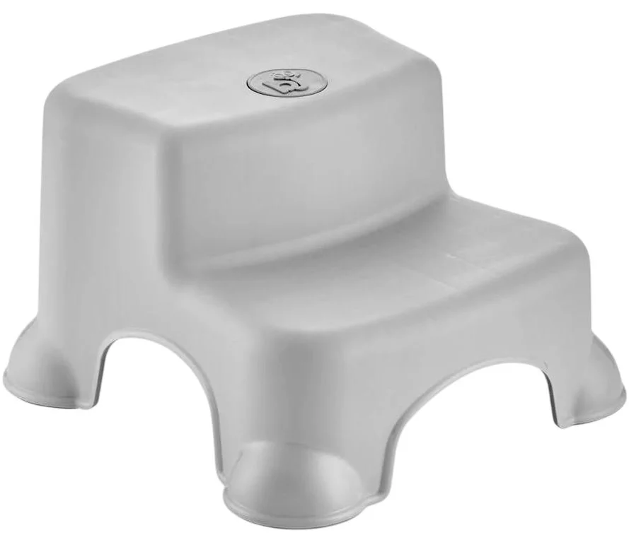 image for Inaltator cu doua trepte BabyJem Step Stool Soft Grey foto
