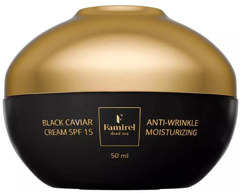 image for Crema de zi hidratanta antirid Famirel Black Caviar SPF 15, 50 ml foto