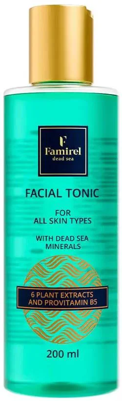 Tonic facial Famirel toate tipurile de piele cu minerale si provitamina B 25+, 200 ml foto