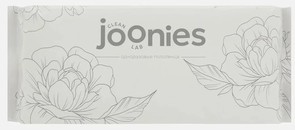 image for Полотенца одноразовые из нетканого материала Joonies Lab, 60 шт. foto