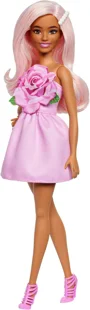 Papusa Barbie Fashionistas "Trandafir Roz" foto