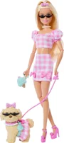Кукла Barbie Twinning Looks, блондинка с щенком foto