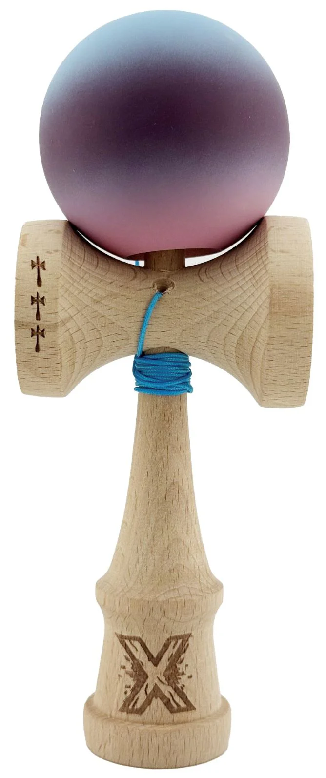 image for Kendama X Original Flippy, Gradient Albastru-Mov foto