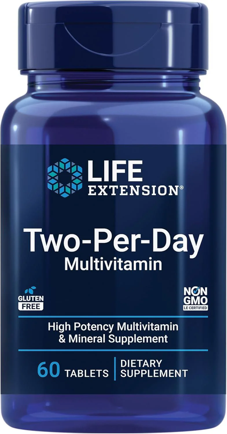 image for Пищевая добавка Life Extension Two-Per-Day Multivitamin, 60 таблеток foto