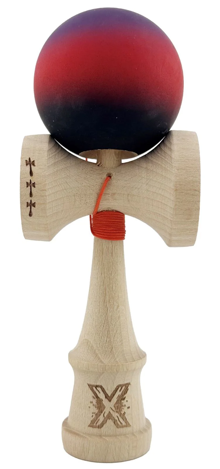 image for Kendama X Original, Gradient Rosu-Negru foto