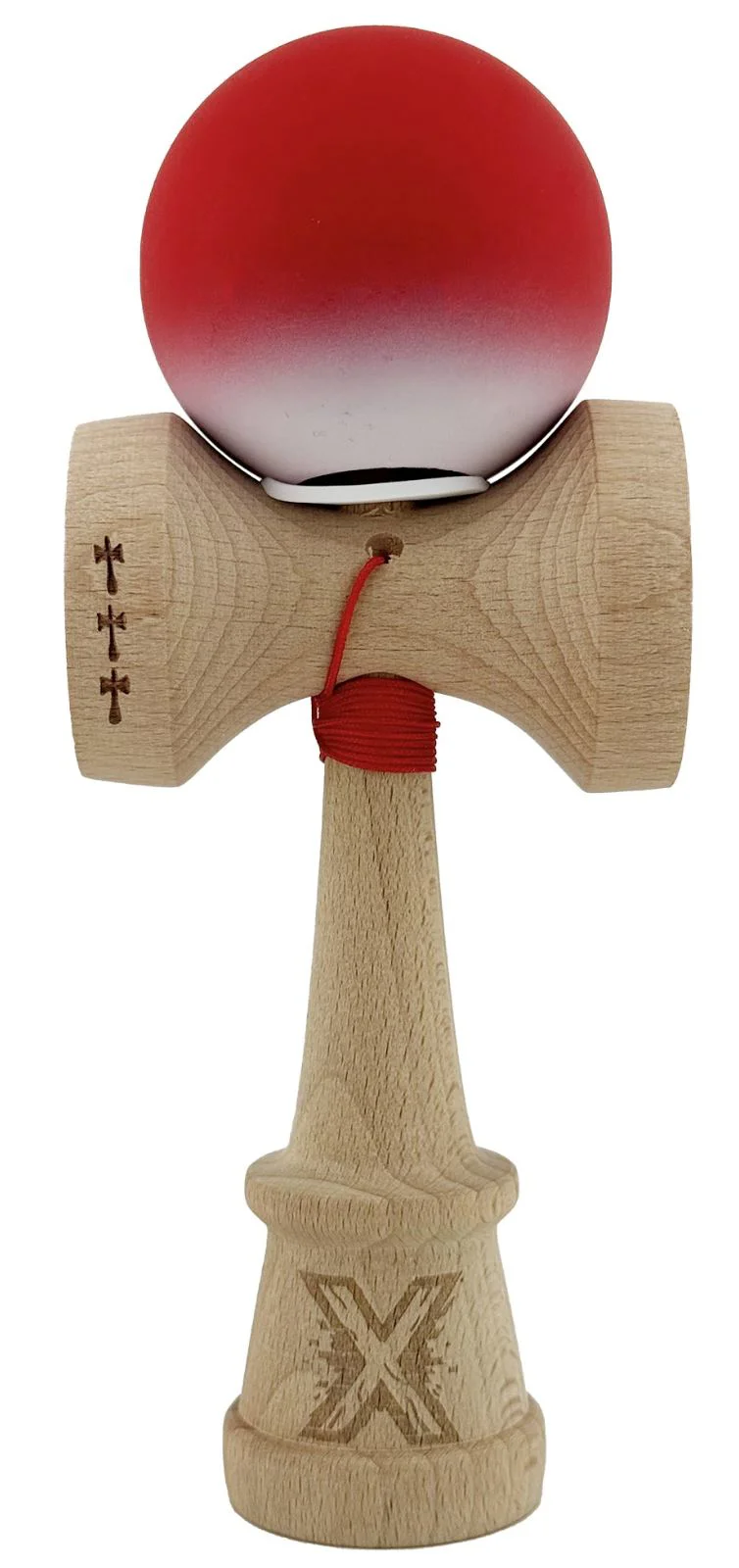 image for Kendama X Original, Gradient Rosu-Alb foto