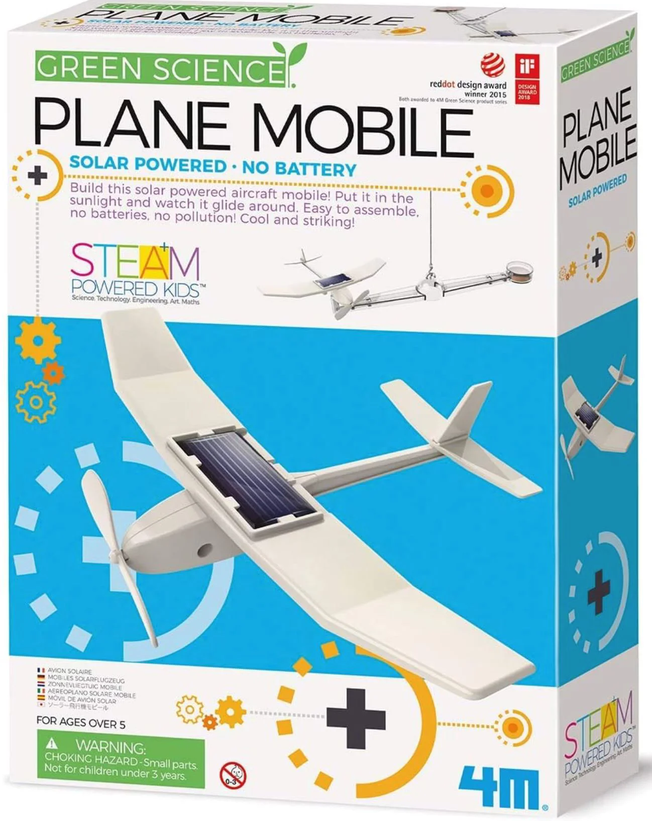 image for Jucarie interactiva 4M Avion Solar foto
