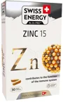 Capsule Swiss Energy Zinc 15 mg, 30 buc. foto