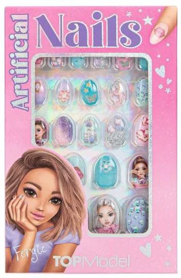 Накладные ногти с блестками TOPModel Beauty&Me foto