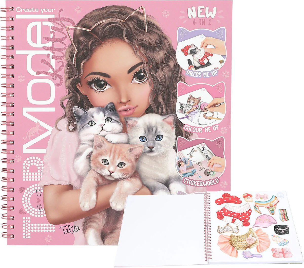 image for Caiet de schite TOPModel Kitty foto