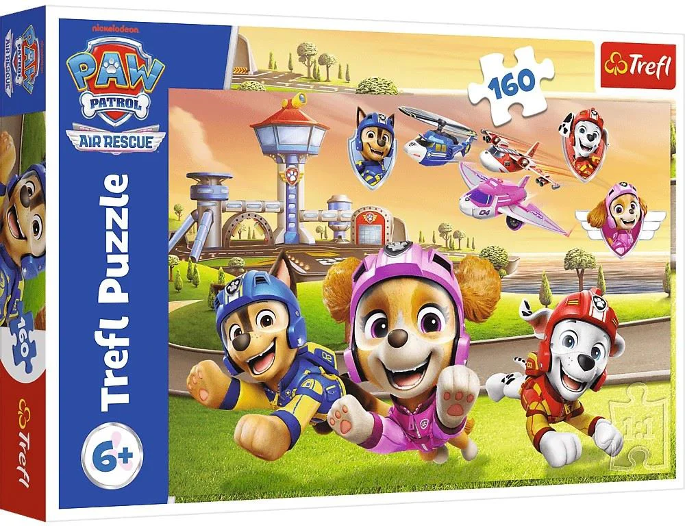 image for Puzzle Trefl The dogs are on top Paw Patrol, 160 el. foto