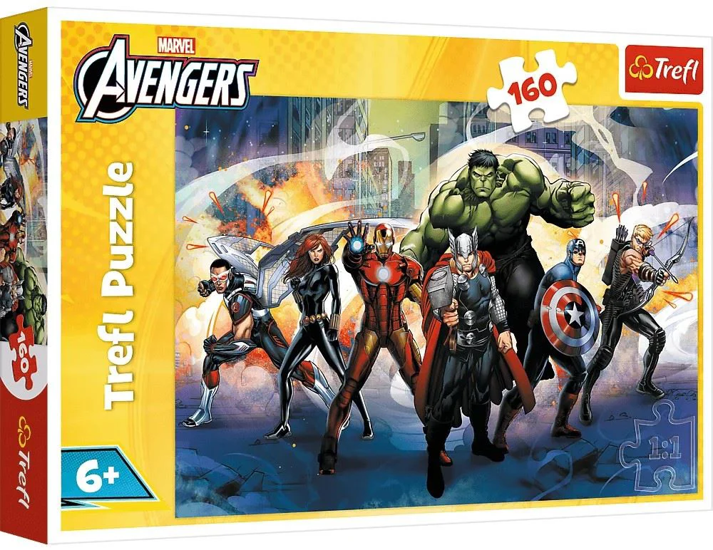 Puzzle Trefl Superpowers The Avengers, 160 el. foto