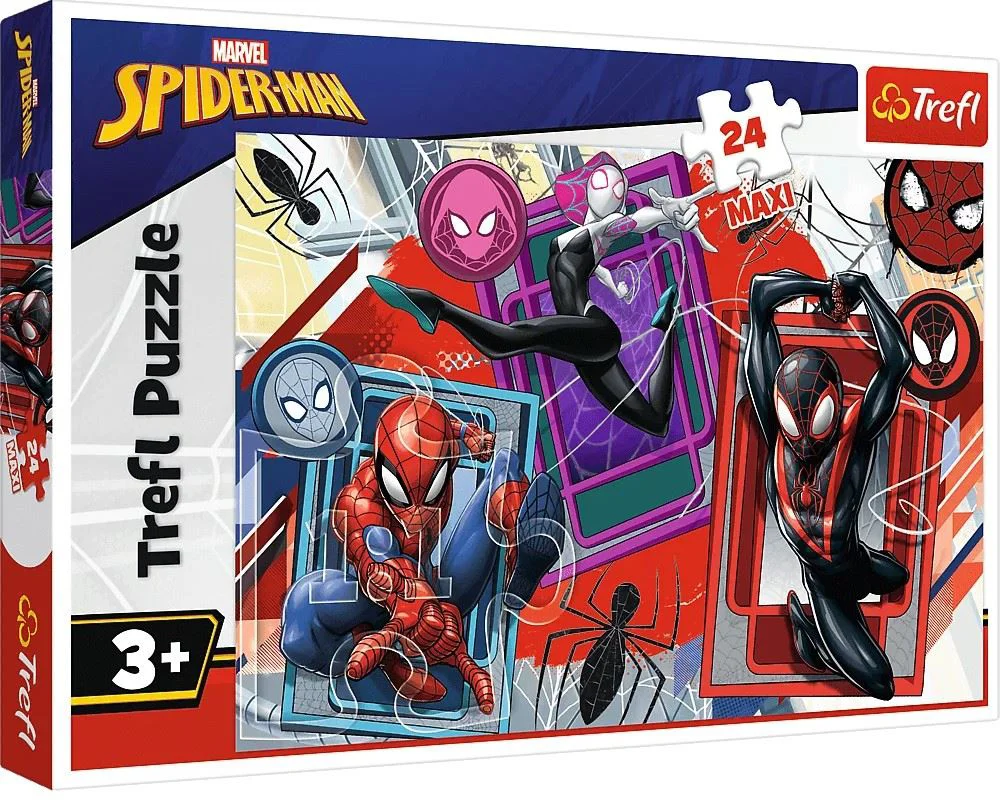 Puzzle Trefl Maxi Spider senses Disney, 24 el. foto