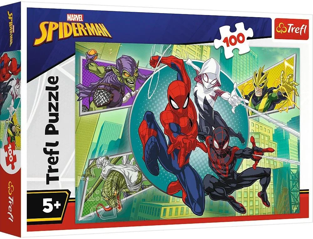 Puzzle Trefl Spider mask Disney, 100 el. foto