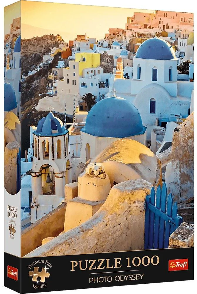 image for Puzzle Trefl Premium Plus Photo Odyssey: Town of Oia, Santorini, 1000 el. foto