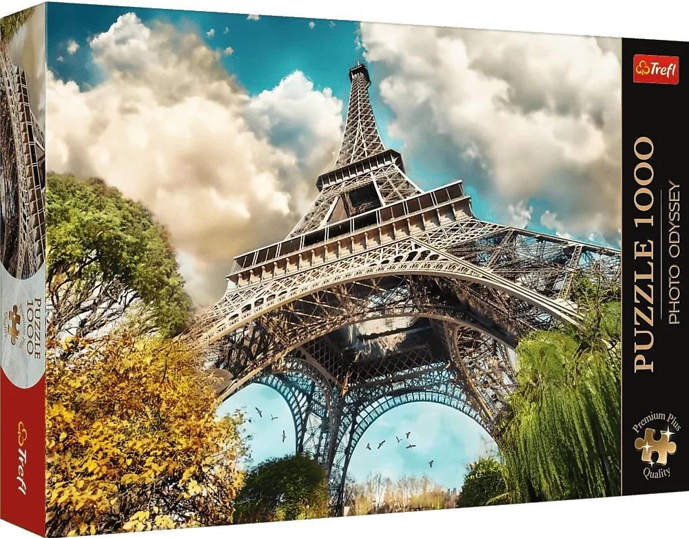 Puzzle Trefl Premium Plus Photo Odyssey: Eiffel Tower in Paris, 1000 el. foto