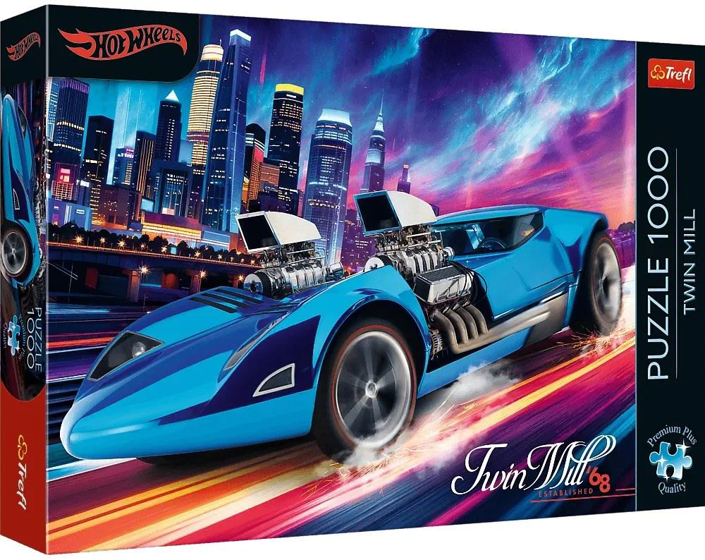 Puzzle Trefl Premium Plus Hot Wheels: Twin Mill, 1000 el. foto