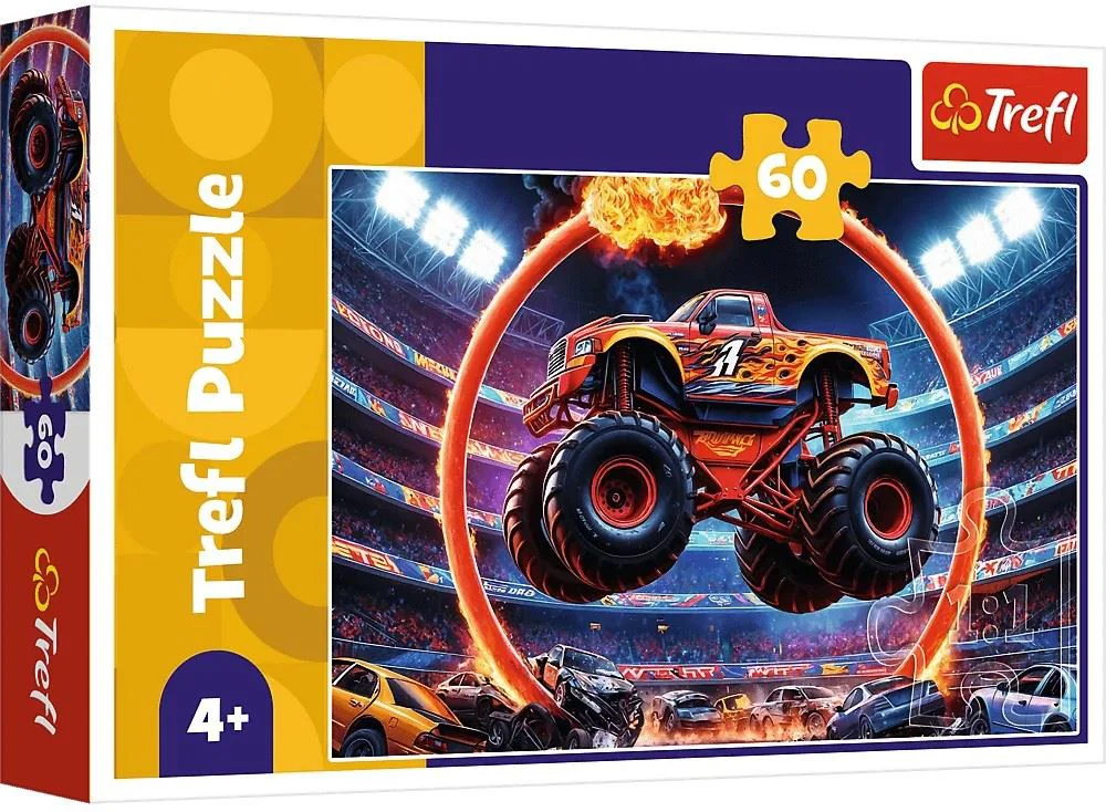 image for Puzzle Trefl Monster truck, 60 el. foto