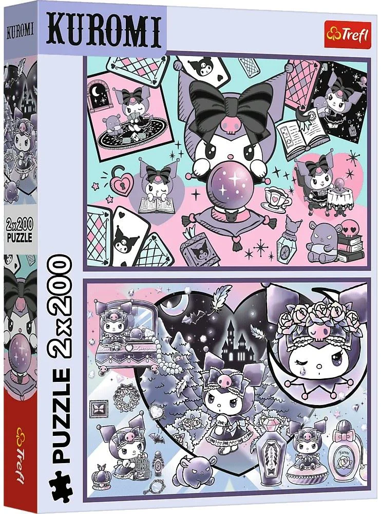Puzzle Trefl Kuromis mischiefs Hello Kitty, 2x200 el. foto