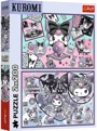 Puzzle Trefl Kuromis mischiefs Hello Kitty, 2x200 el. foto