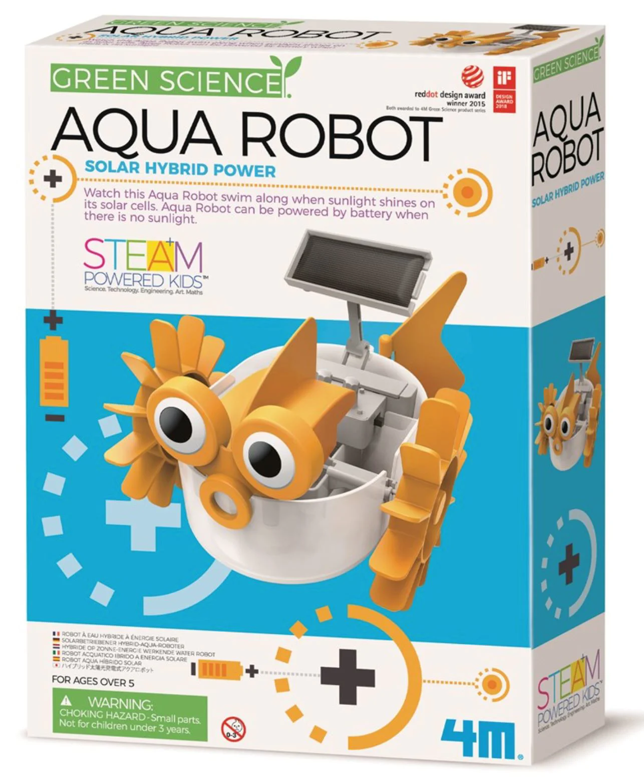 image for Игрушка для детей 4M Водяной Робот foto