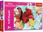Puzzle Trefl Beautiful and brave Disney Princess, 30 el. foto