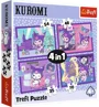 Puzzle Trefl 4 in 1 Day with Kuromi Hello Kitty foto