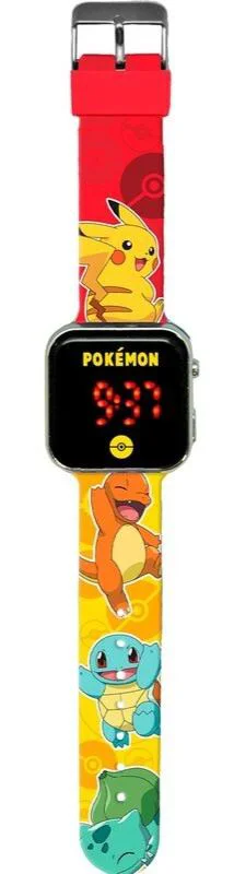 image for Ceas LED de mana KiDS Pokemon foto