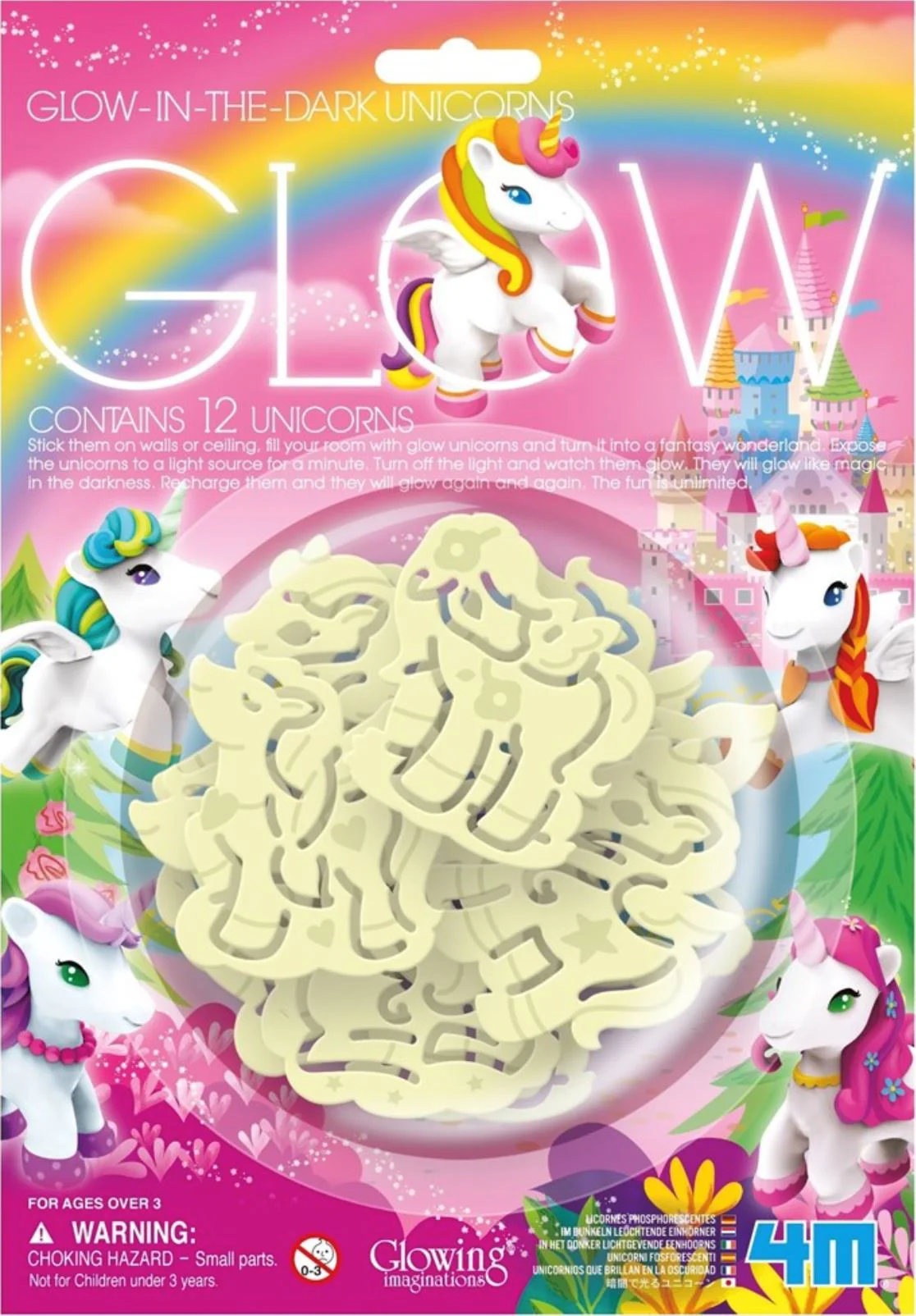 image for Set 3D autocolante 4M Unicorn foto