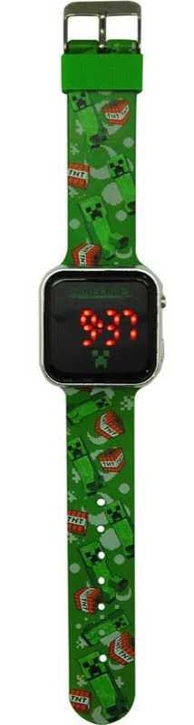 image for Ceas LED de mana KiDS Minecraft foto