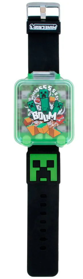 image for Ceas educational LED de mana KiDS cu jocuri Minecraft foto