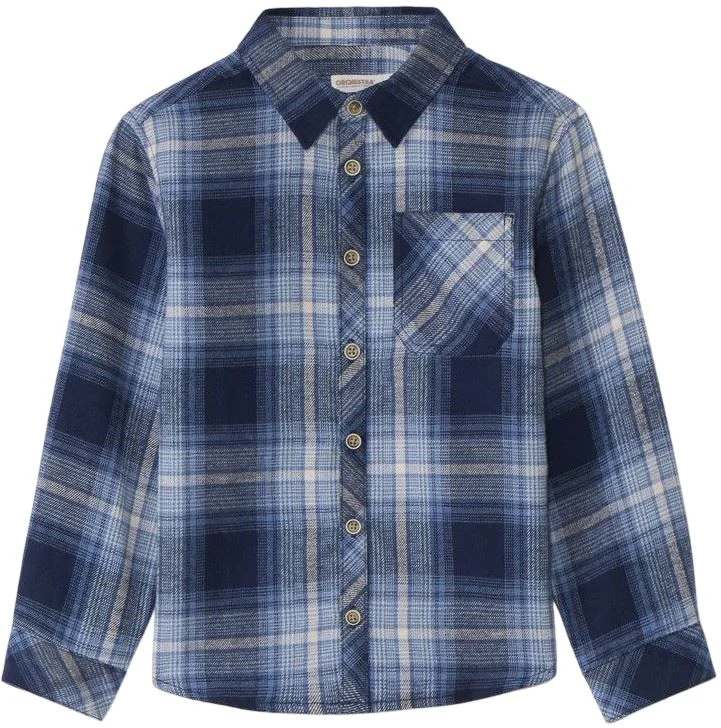 image for Orchestra Хлопковая рубашка в клетку Plaid Shirt foto