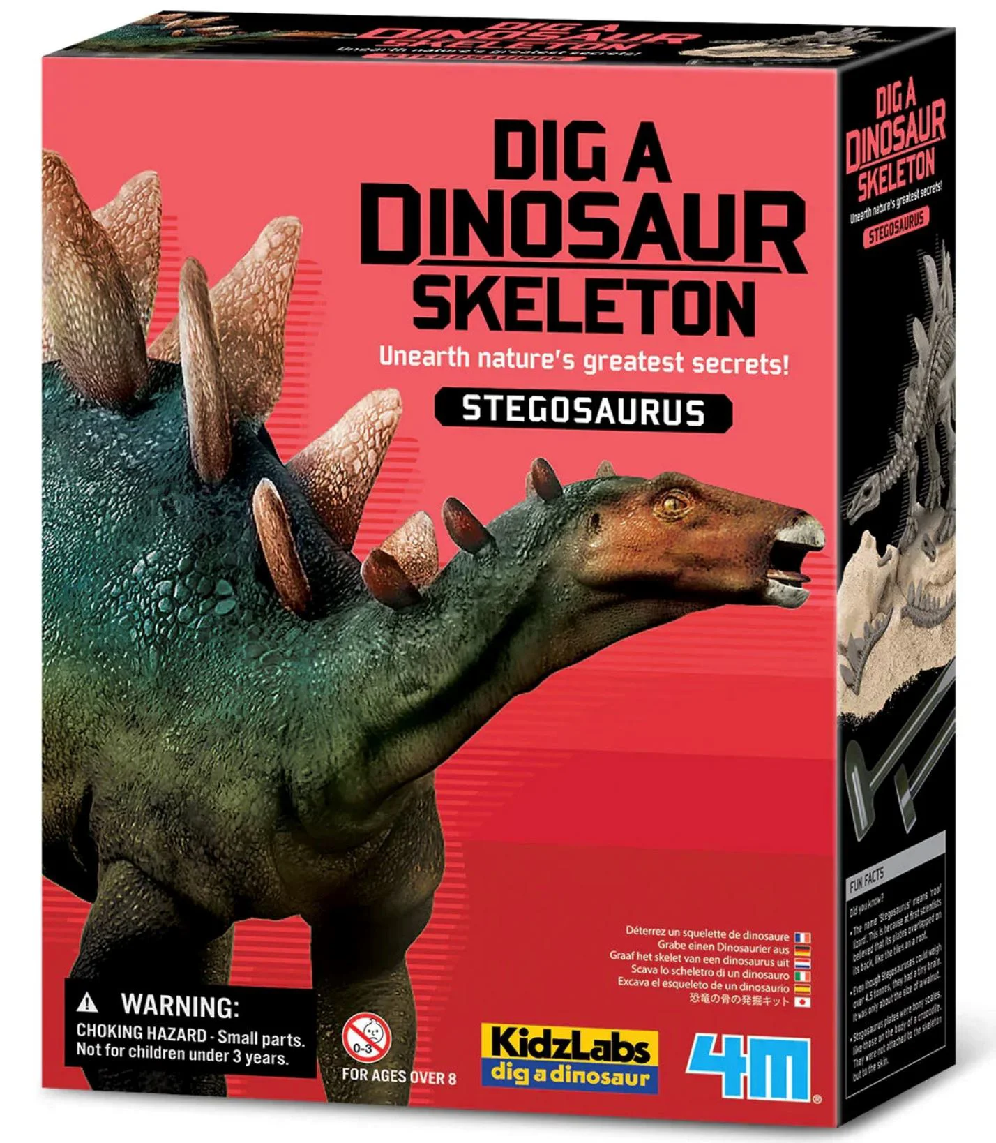 image for Игровой набор 4M Раскопки динозавров, Stegosaurus foto