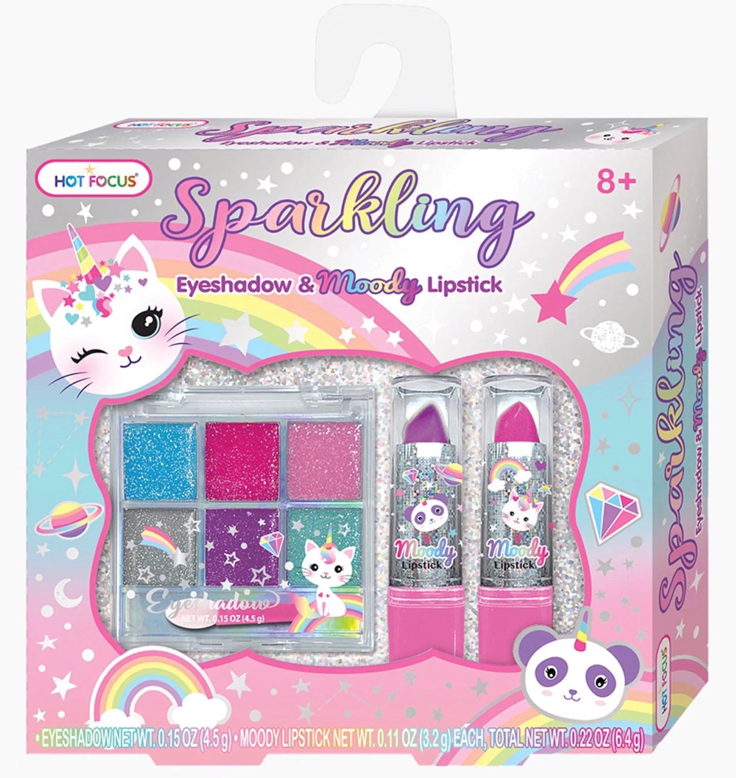 image for Set de cosmetice Hot Focus Pisica unicorn foto