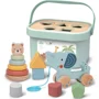 Set 3in1 Tooky Toy Sorter, Piramida si Elefant pe ata foto