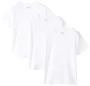 Orchestra Set 3 tricouri din bumbac White Basic foto