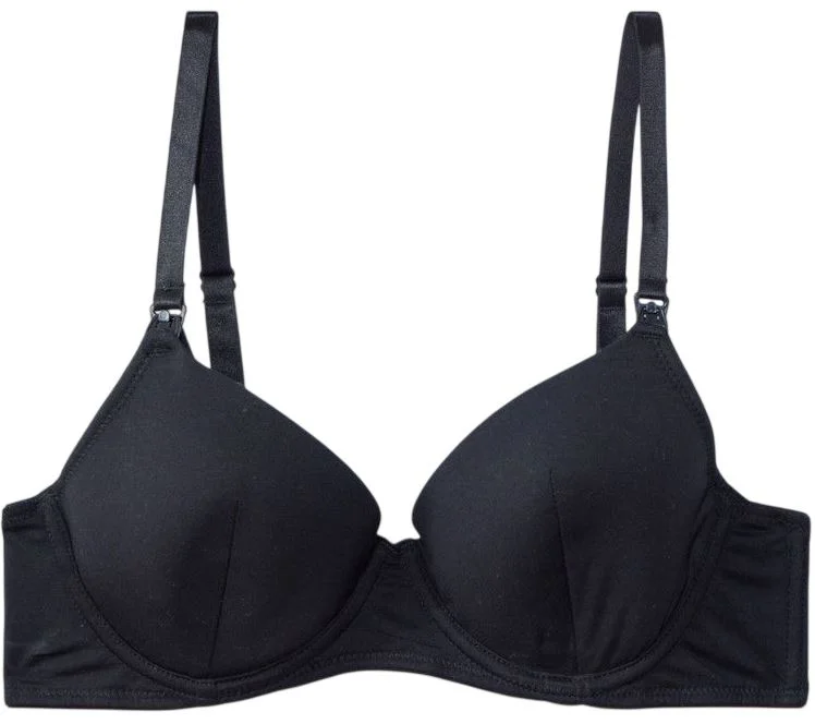 image for Sutien pentru alaptare Premaman Negru, marimea 100C foto