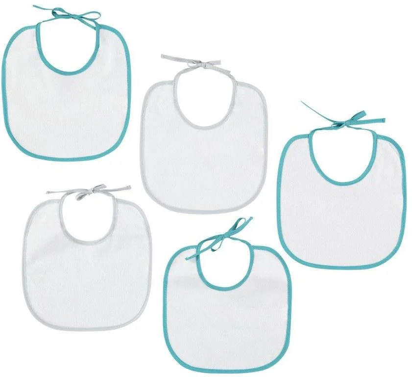 image for Set bavete Premaman Terry Blue, 5 buc. foto