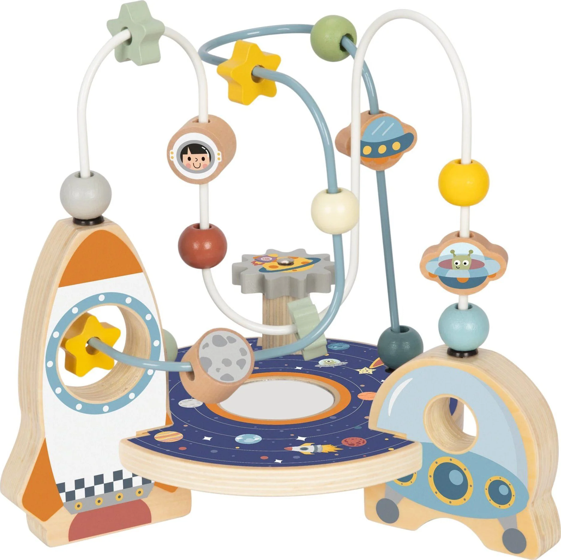 image for Деревянный лабиринт Tooky Toy «Ракета» foto