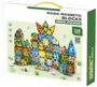 Set de constructie magnetic Paradisul Animalelor, 116 el. foto
