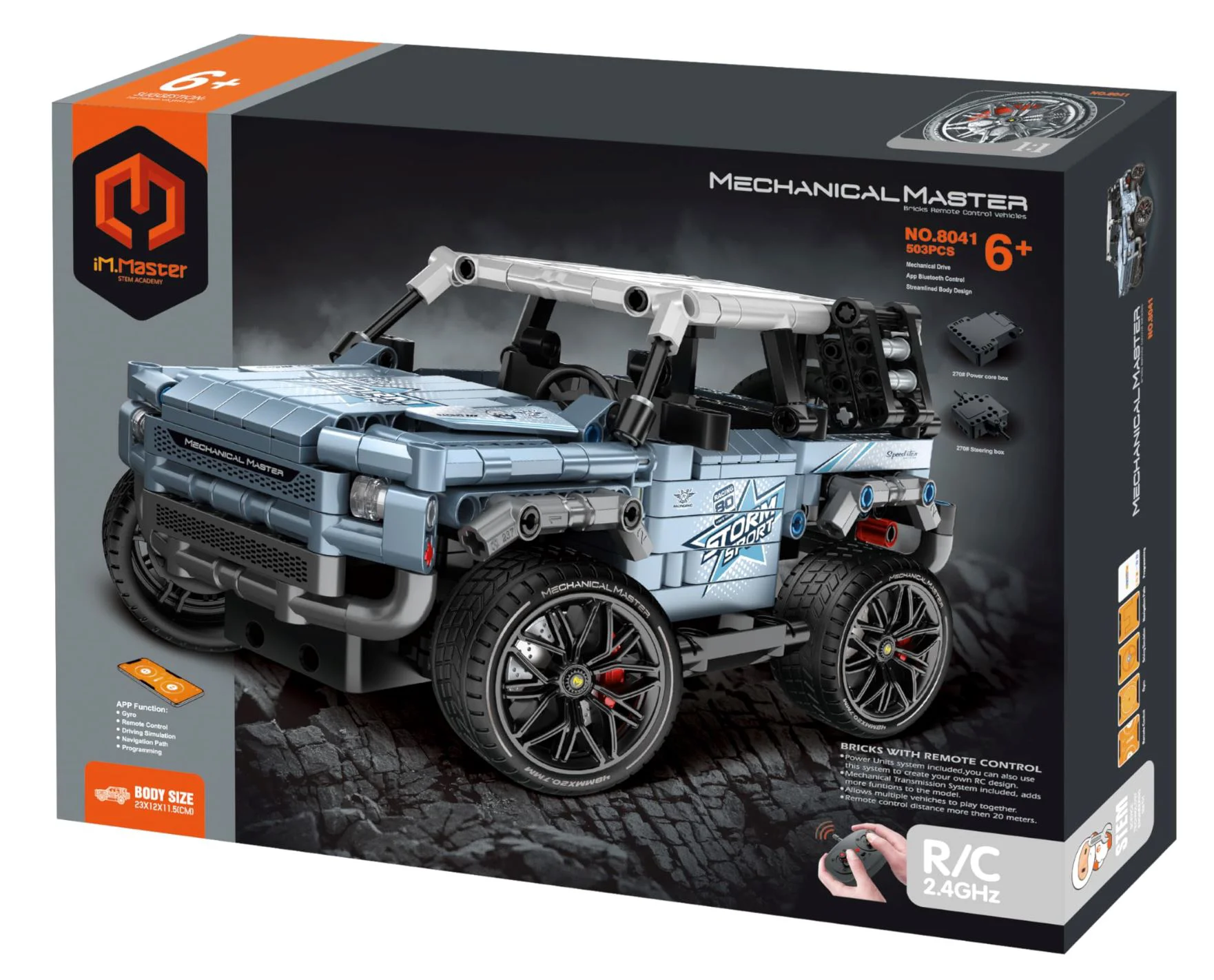 image for Set de constructie cu telecomanda iM Master SUV, 503 el. foto