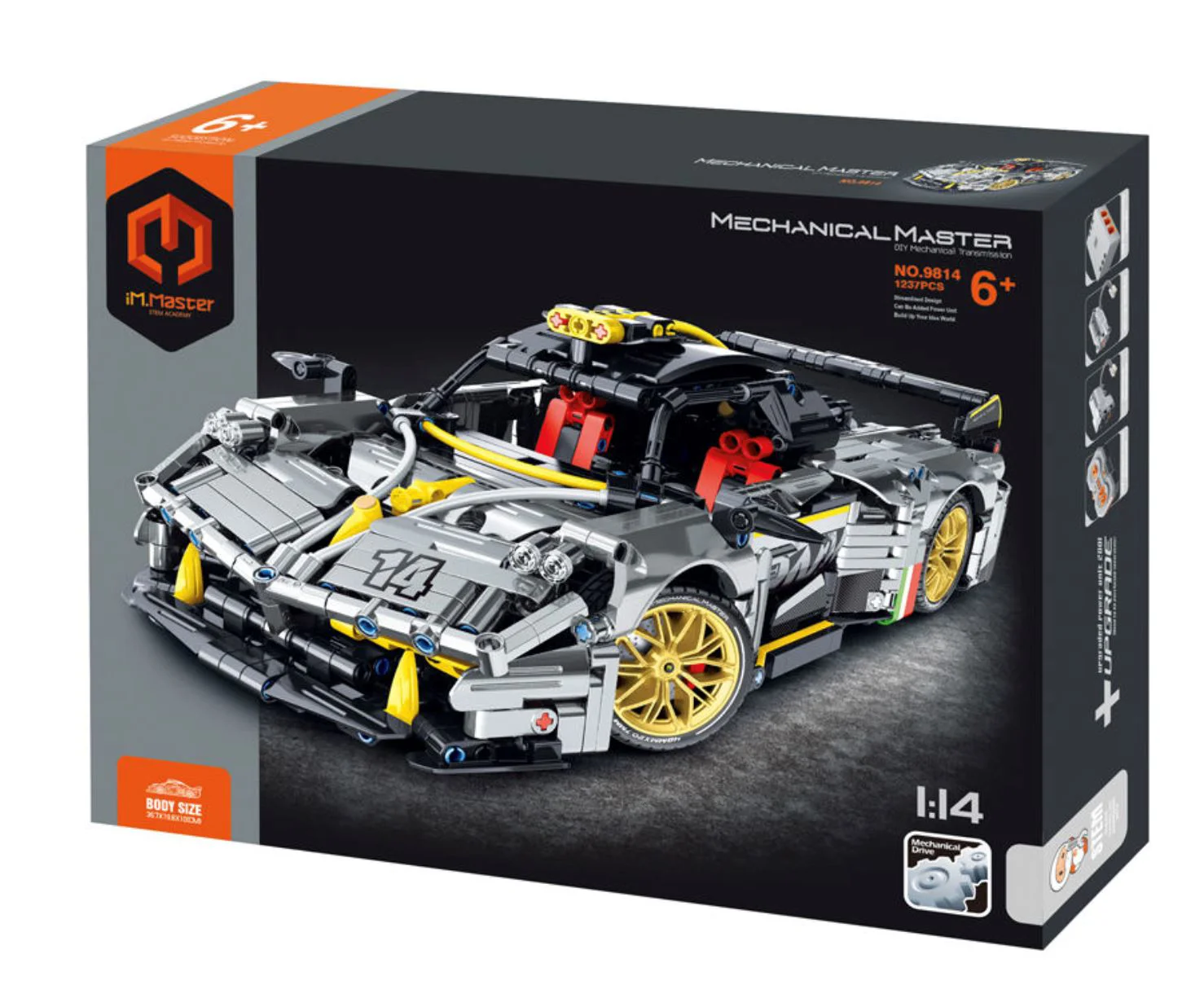 image for Set de constructie iM Master Automobil sportiv, 1237 el. foto