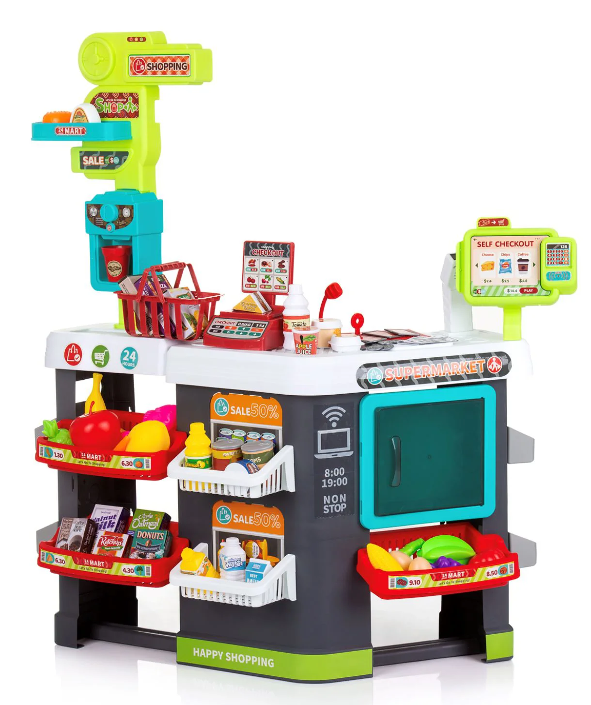 image for Игровой набор Essa Toys Магазин с полками foto