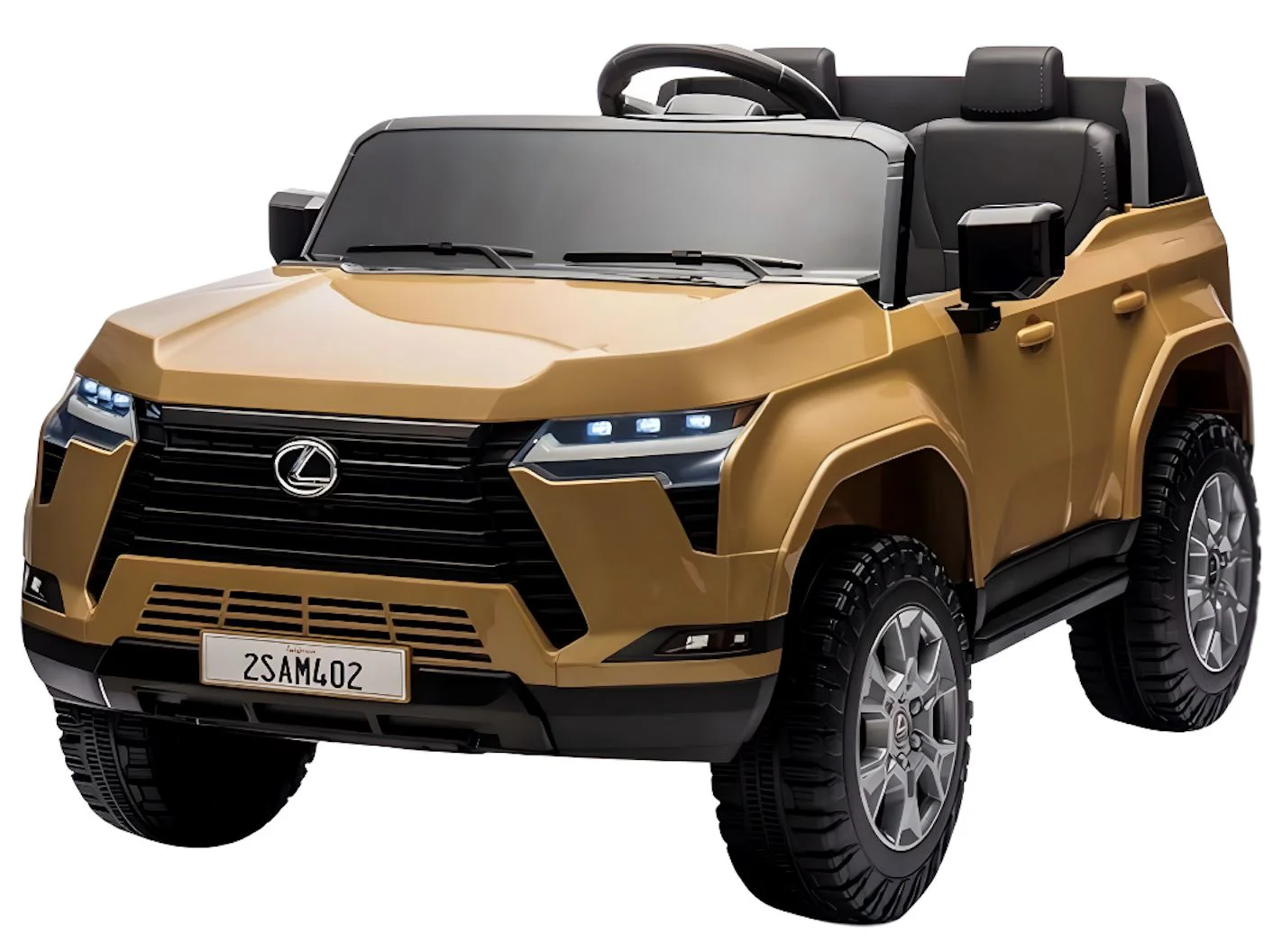 image for Masinuta electrica Kids car Lexus GX 550, 12V7AH, motor 24V550, Auriu foto