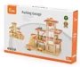 Set de joc din lemn Viga Toys Parcare-garaj foto