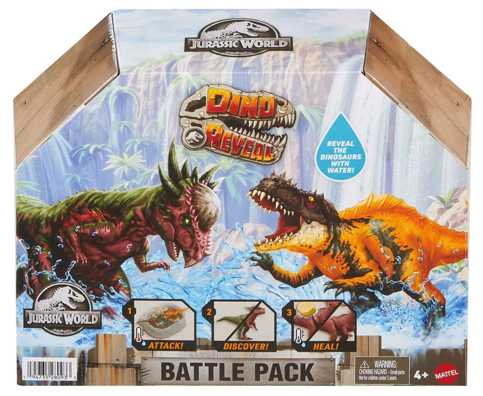 image for Set de joaca Mattel Batalia dinozaurilor foto