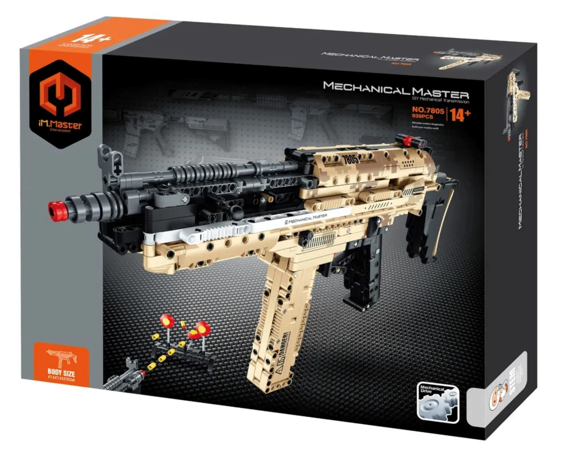 image for Set de constructie iM Master Pistol automat, 1289 el. foto