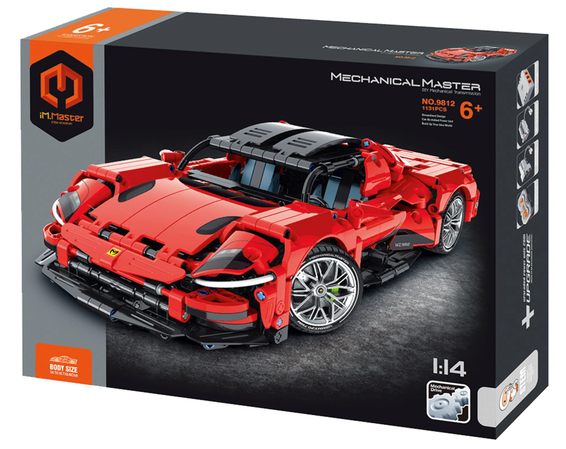 image for Set de constructie iM Master Automobil sportiv, 1131 el. foto