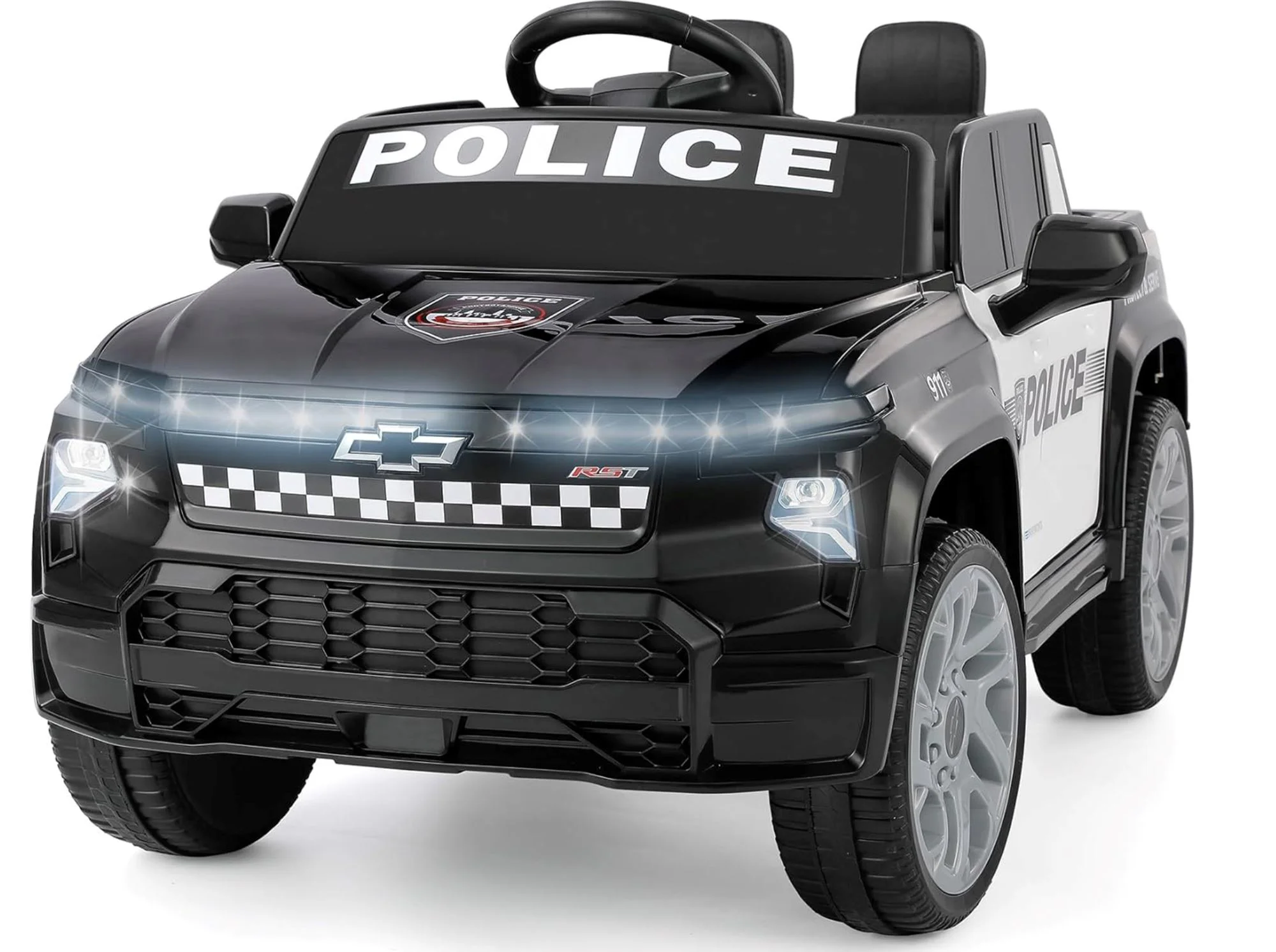 image for Masinuta electrica Kids car Chevrolet Silverado EV, 12V7AH, motor 550x2, roti EVA foto