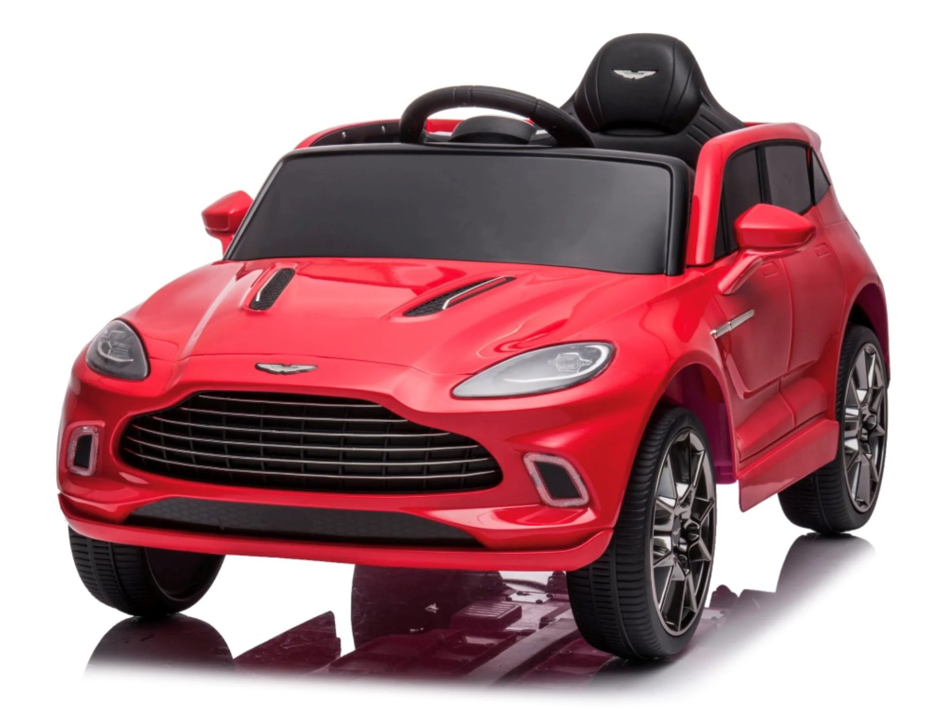 image for Masinuta electrica Kids car Aston Martin, 12V7Ah, motor 390x2, roti EVA, Rosu foto